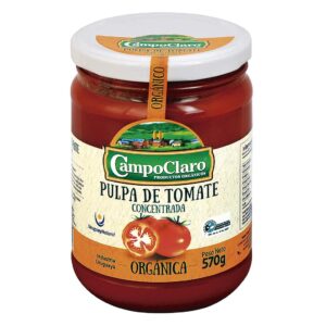 Pulpa de Tomate Concentrada Orgánica 570g CAMPO CLARO