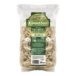 Tallarines  con Chía y Quinoa Orgánicos 500g CAMPO CLARO